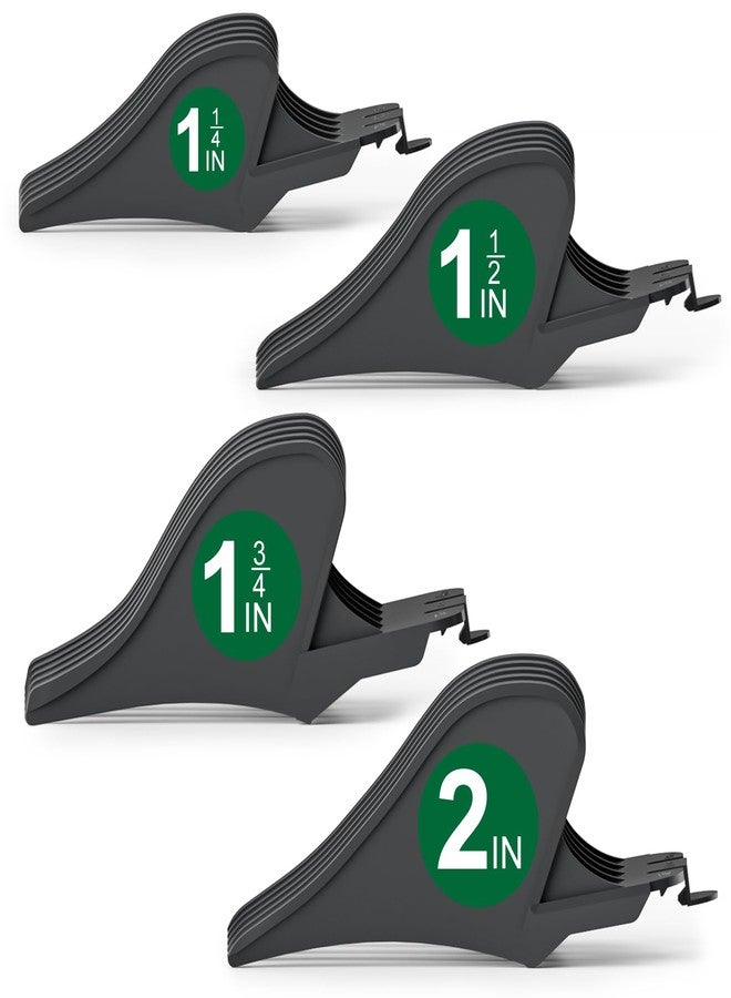 CR8GR8 Clipper Guards Set, 4 Pack 1.25", 1.5", 1.75", 2" Compatible with Most Wahl Clippers, Gray Replacement Guides - Image 1